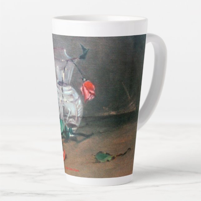 Taza De Café Latte Bodegón Latte Mug (Right Angle)