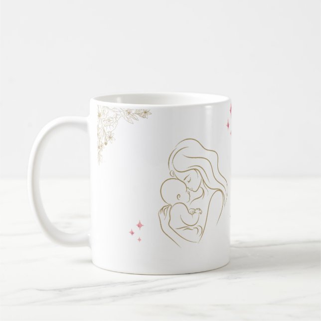 Taza De Café Mom’s Love, a Gift from Heaven – Coffee Mug (Left)