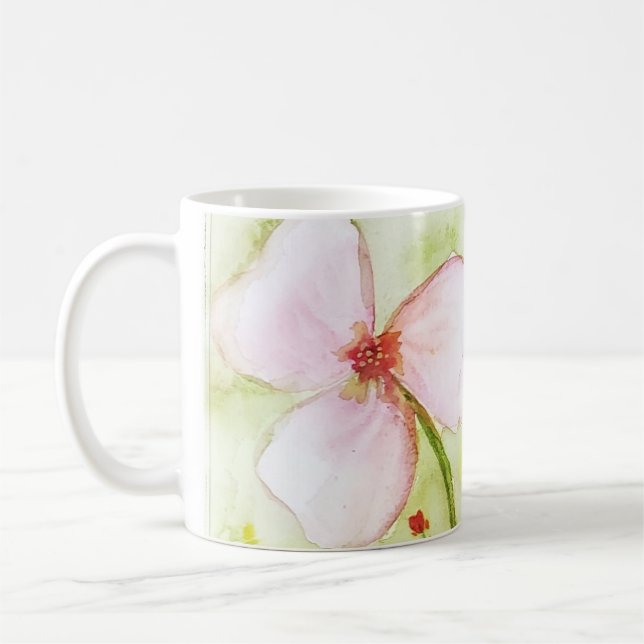 Taza dos Flores Coffee Mug (Left)