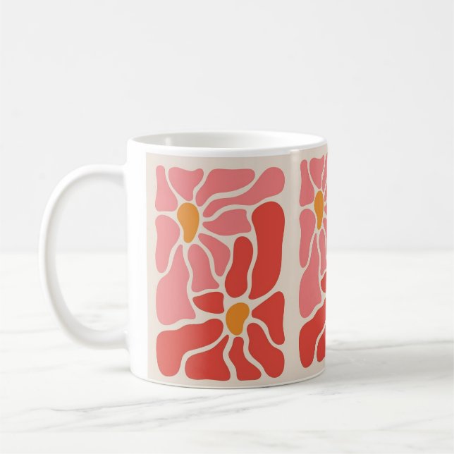 Taza for minimalist morning coffee coffee mug (Left)