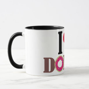 Taza I LOVE DONUTS Mug