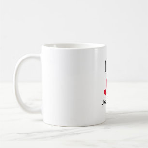 Taza I love Jesus Christ Coffee Mug