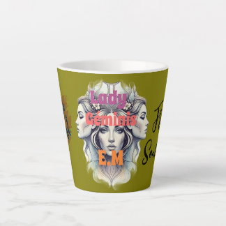 Taza Lady Géminis - Dual Energy Latte Mug