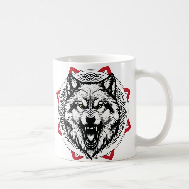Taza Lobo Coffee Mug (Right)