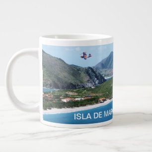 TAZA OF MARGARITA ISLAND - VENEZUELA. LARGE COFFEE MUG