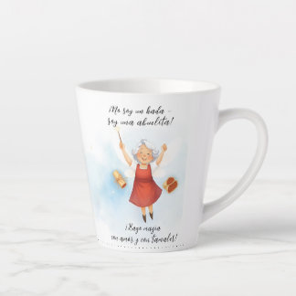 Taza para la Abuela - Food Collection Latte Mug