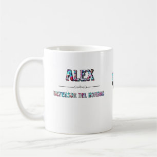 Taza personalizada Alex y su significado Coffee Mug
