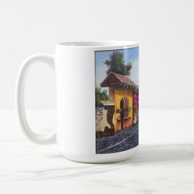 TAZA PINTURA GUATEMALA COFFEE MUG (Left)