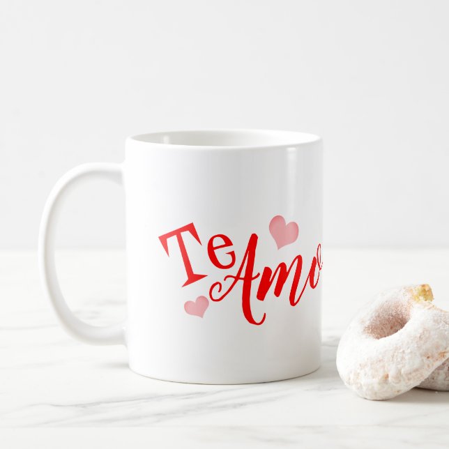 Taza - Te Amo Coffee Mug (With Donut)