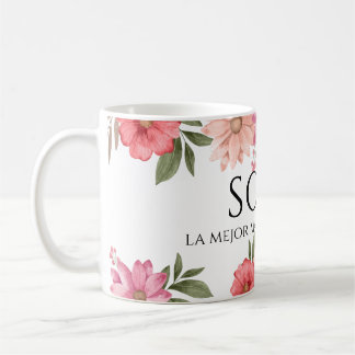 Taza the best mom in the world coffee mug