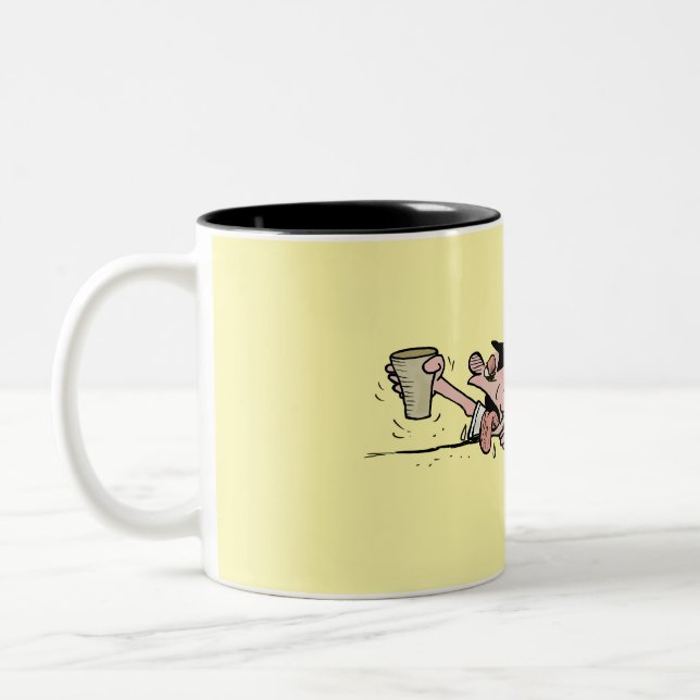 Taza Two-Tone Coffee Mug (Left)
