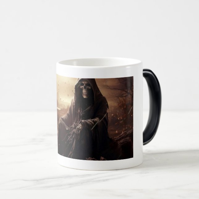 Tazas, holy death, the girl, esoteric, mug (Front Right)