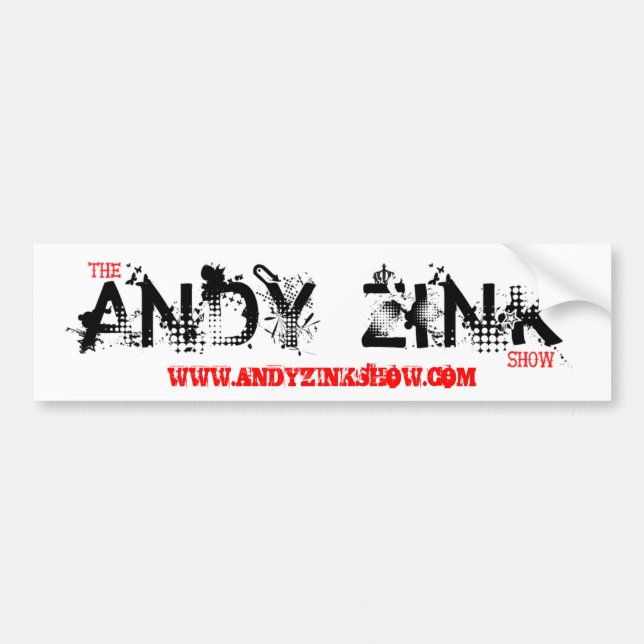 TAZS Bumper Sticker! Bumper Sticker (Front)