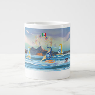 Tazza commemorativa scudetto Napoli 2023 Large Coffee Mug
