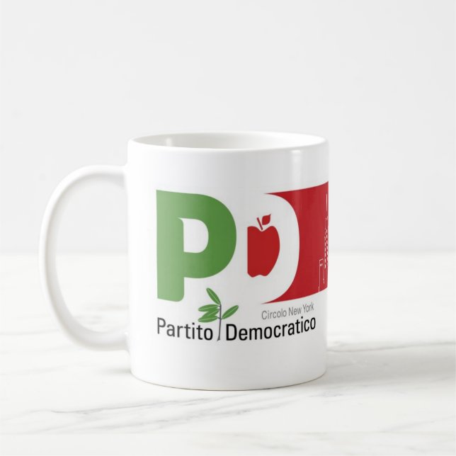 Tazza Grande Circolo Pd New York Coffee Mug (Left)