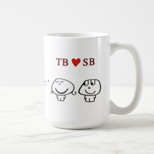 "TB heart SB" Coffee Mug