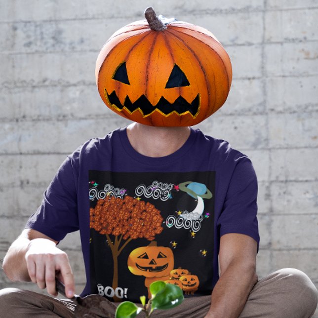 TBA Award Winner Halloween Pumpkin Heads - T-Shirt (Creator Uploaded)