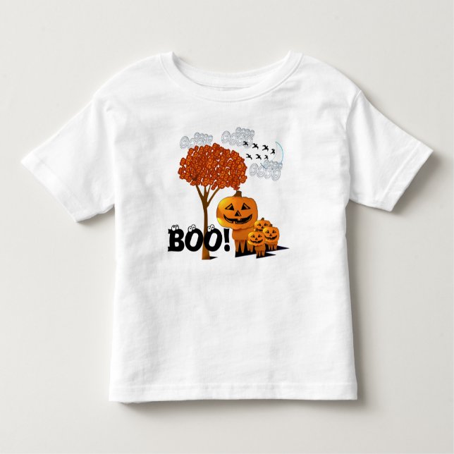 TBA Award Winner Halloween Pumpkin Heads - Toddler T-Shirt (Front)