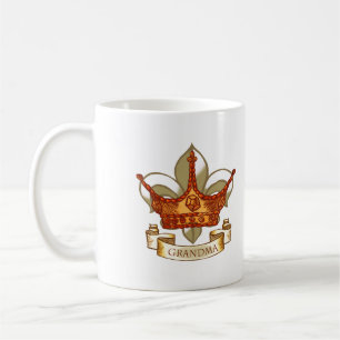 TBA Crown Banner Queen Grandma Mug