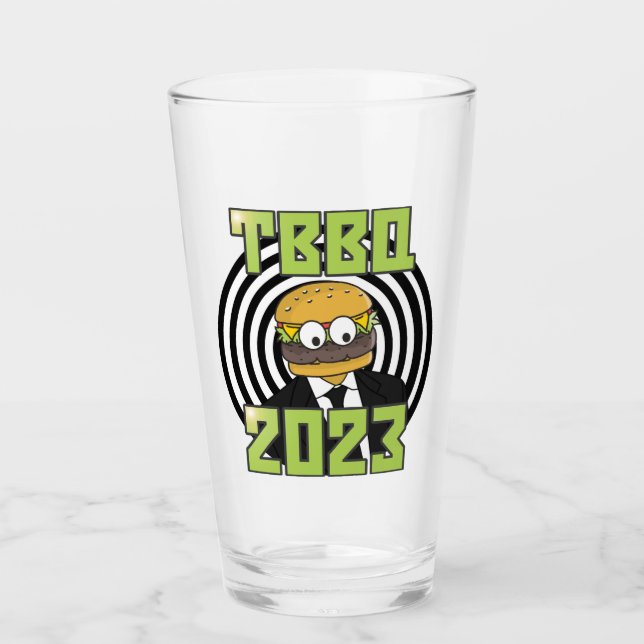 TBBQ 2023 Glass Cup (Front)