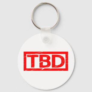 TBD Stamp Key Ring