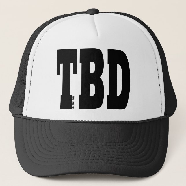 TBD TRUCKER HAT (Front)