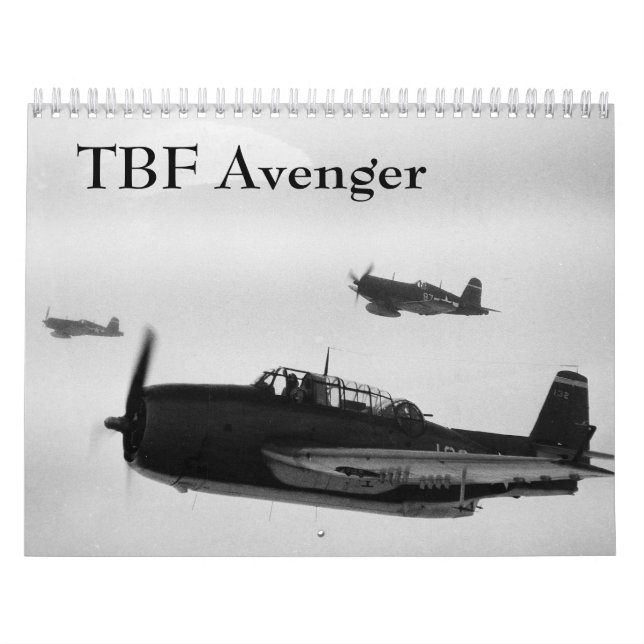 TBF Avenger Calendar (Cover)