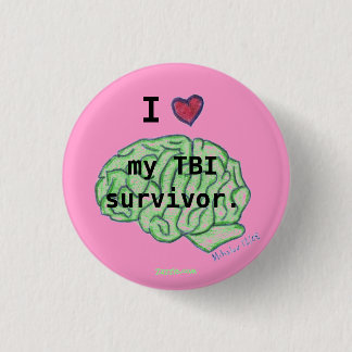 TBI awareness button