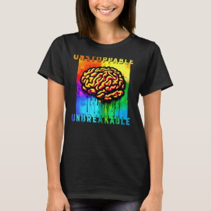TBI Strong Traumatic Brain Injury 2 T-Shirt