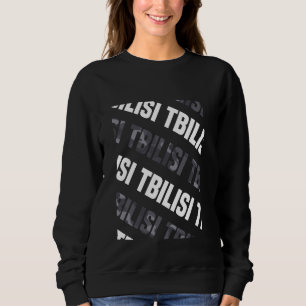 Tbilisi Camo Pattern Grey Camouflage Sweatshirt