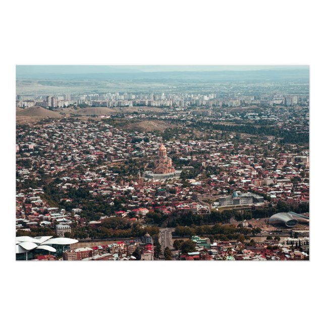 Tbilisi city photo print (Front)