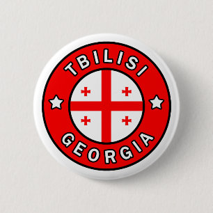 Tbilisi Georgia 6 Cm Round Badge