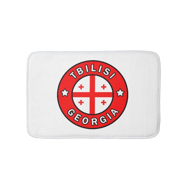Tbilisi Georgia Bath Mat (Front)