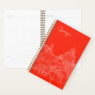 Tbilisi Georgia Cityscape Architecture Sketch Planner