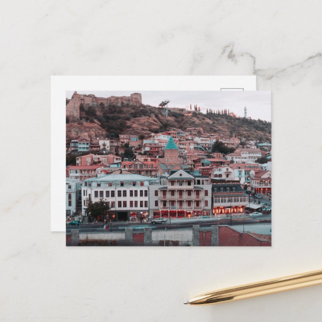 Tbilisi Georgia Postcard (Front/Back In Situ)