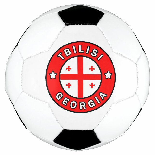 Tbilisi Georgia Soccer Ball (Front)