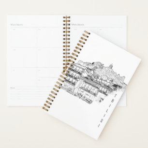 Tbilisi Georgia Street Architecture Sketch Planner