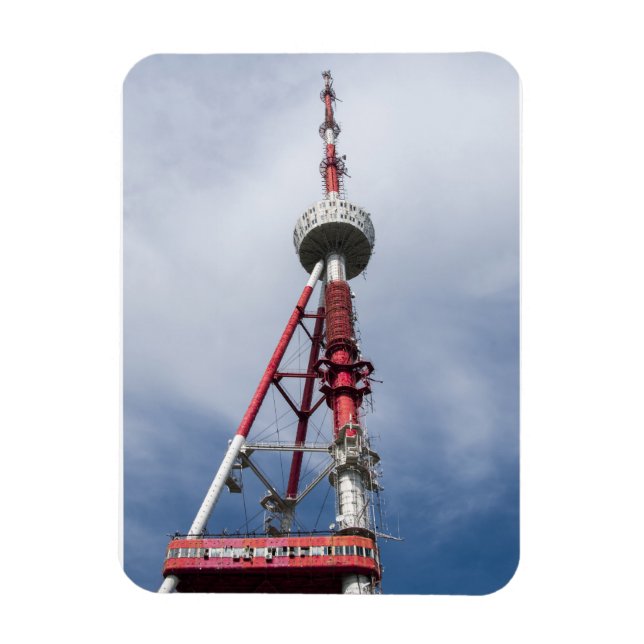 Tbilisi TV tower Magnet (Vertical)