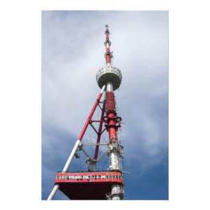Tbilisi TV tower Photo Print