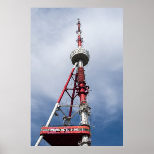 Tbilisi TV tower Poster