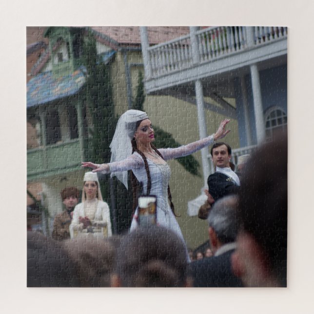 Tbilisoba festival dancing jigsaw puzzle (Vertical)