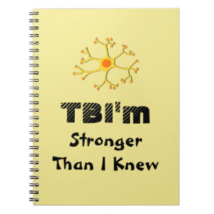 TBI'm Stronger Than I Knew Notebook