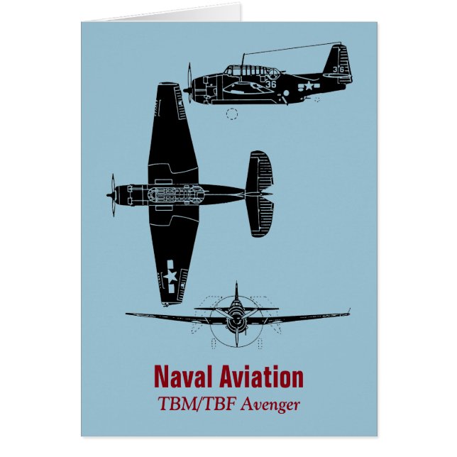 TBM/TBF Avenger Torpedo Bomber (Front)
