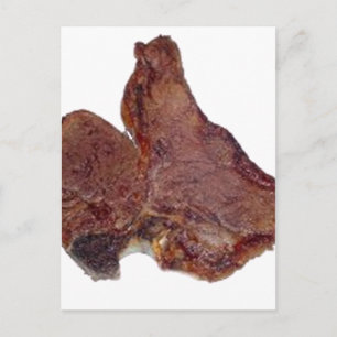TBone Steak Postcard