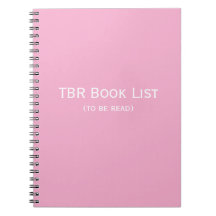 TBR Book List Notebook