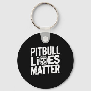 Tbull Lives - Ttie Lover Dog Love Pet Owner  Key Ring