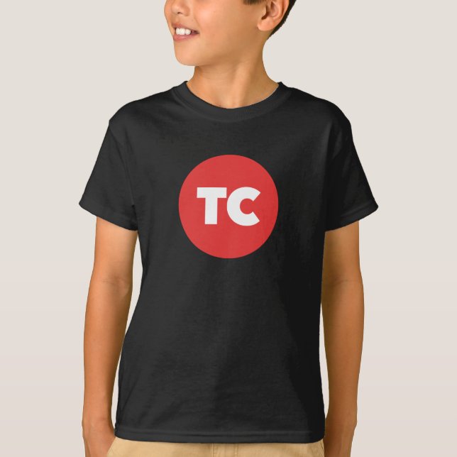 TC Treasure Logo Black T-Shirt (Front)