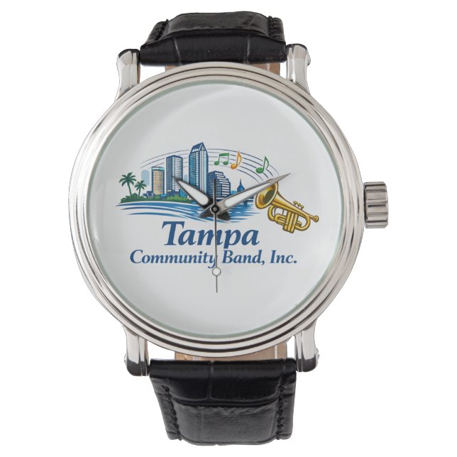 TCB Trumpet Logo Watch (Front)