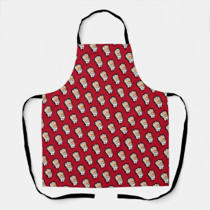 Tchaikovsky dark red apron