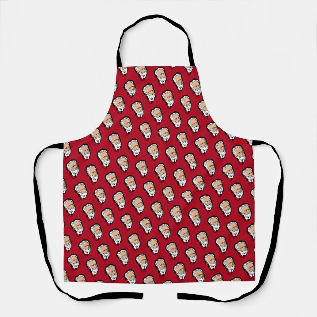 Tchaikovsky dark red apron (Front)